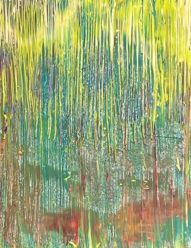 Samadhi Series, Sat, Oil Painting 24x30x1