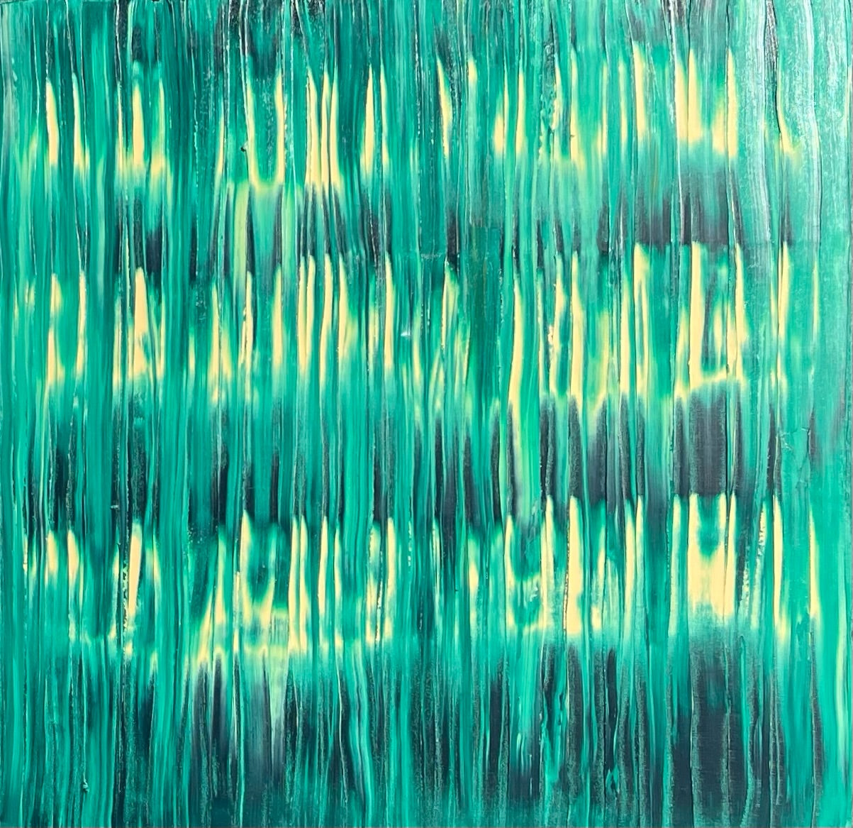 Travel Series, Ubud, Oil Painting 36x36