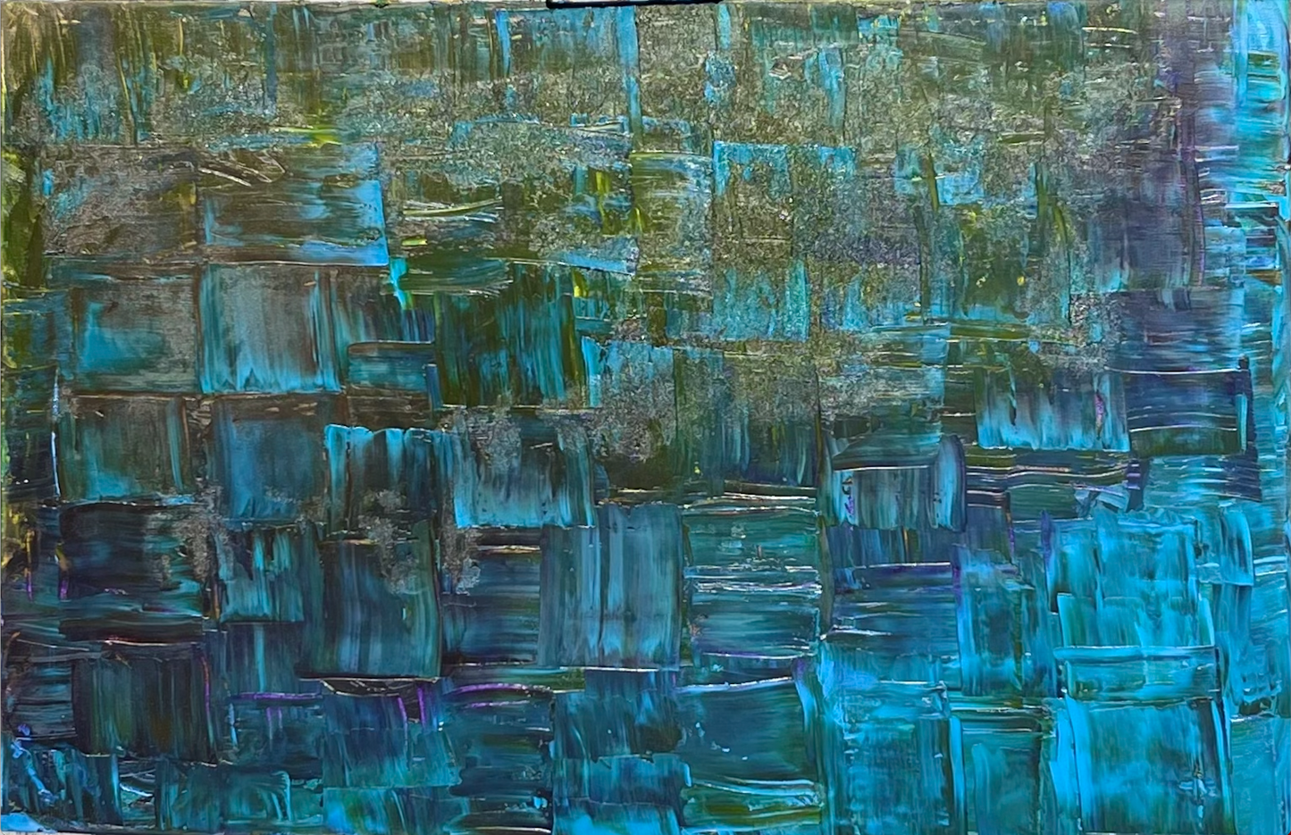 Samadhi Series, Maya, Oil Painting 24x36x1.5