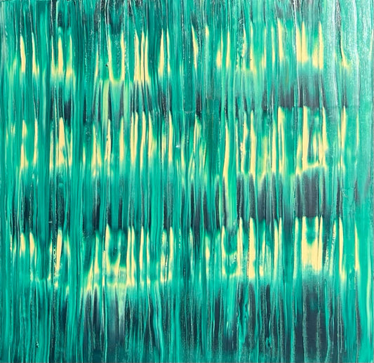 Travel Series, Ubud, Oil Painting 36x36