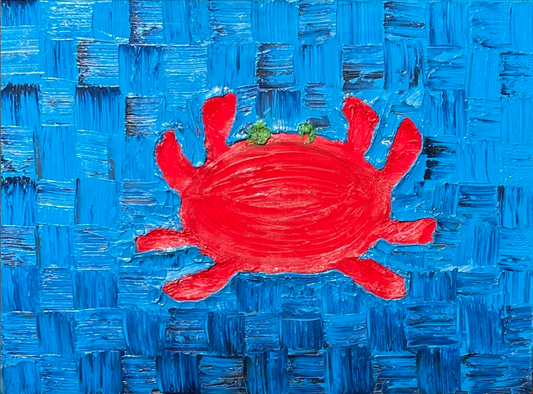 Z Animal Series, Bimini Bay, Oil Painting 24x18